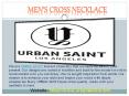 Mens Cross Necklace