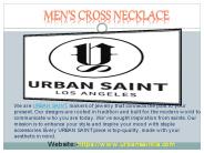Mens Cross Necklace (1)