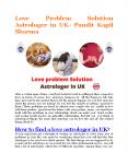 Love Problem Solution Astrologer in UK +44-7441-447172 PowerPoint PPT Presentation