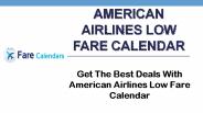 American Airlines Low Fare Calendar (10)