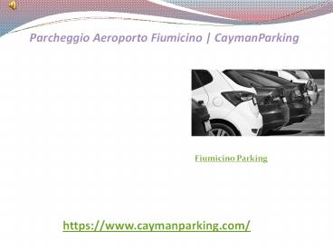 Parcheggio Aeroporto Fiumicino | CaymanParking