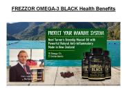 FREZZOR OMEGA-3 BLACK Health Benefits