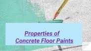 Properties Of Concrete Floor Paints