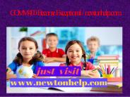 COMM 400 Become Exceptional / newtonhelp.com
