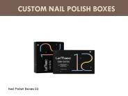 Custom Nail polish Boxes Wholesale