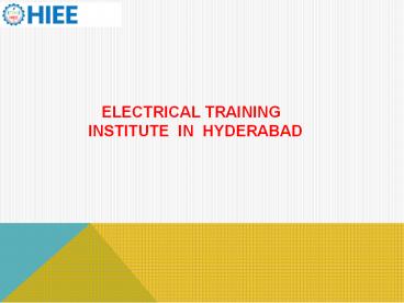 substation design course in hyderabad