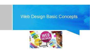 Web Design Basic Concepts (1)