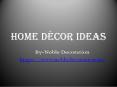 Mind blowing ideas for home decor PowerPoint PPT Presentation
