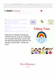 primary school workbooks for everyday learning PowerPoint PPT Presentation