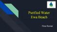 Pono Revival Offers Now Purified Water Ewa Beach (1) PowerPoint PPT Presentation