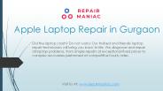 Apple Laptop Repair & Service Center In Gurgaon - RepairManiac