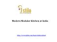 Modern Modular Kitchen in India