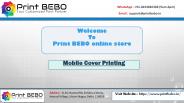 Mobile cover printing