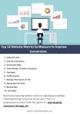 Top 10 Website Metrics to Measure to Improve Conversions PowerPoint PPT Presentation