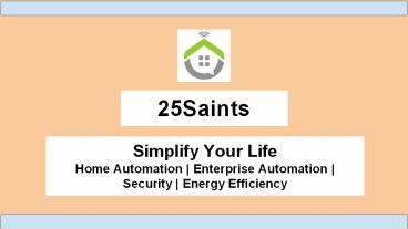 Building Automation - 25Saints