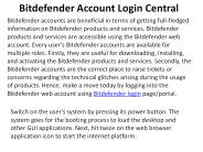 Bitdefender Account Login Central (1)