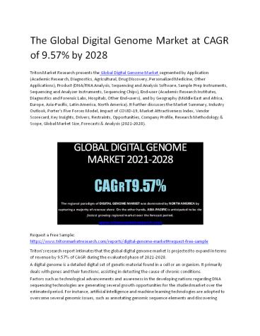 Global Digital Genome Market | Growth, Trends, Analysis