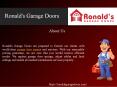 Garage Door Installation, Repair & Replacement Services PowerPoint PPT Presentation