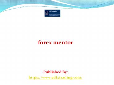 forex mentor