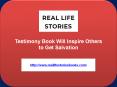 Testimony Book Will Inspire Others to Get Salvation PowerPoint PPT Presentation