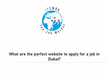 Job Portals in Dubai