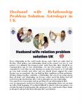 Husband wife Relationship Problem Solution Astrologer in UK +44-7441-447172 PowerPoint PPT Presentation