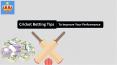 Cricket Betting Tips To Improve Your Performance PowerPoint PPT Presentation