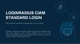 CIAM Standard Login PowerPoint PPT Presentation