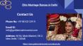 Elite Marriage Bureau in Delhi PowerPoint PPT Presentation
