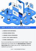 5 WAYS TO GO MOBILE WITH YOUR WEBSITE PowerPoint PPT Presentation