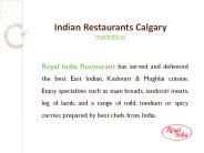 Indian Restaurants Calgary