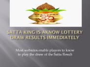 A Satta King Game Rules Young gaming