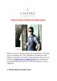 How to Wear Waistcoat with Jeans (1) PowerPoint PPT Presentation