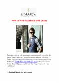 How to Wear Waistcoat with Jeans PowerPoint PPT Presentation