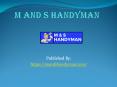 Handyman Northwood PowerPoint PPT Presentation