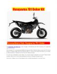 Husqvarna 701 Dekor Kit PowerPoint PPT Presentation
