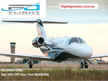 Chartered Aircraft Booking Brisbane Australia