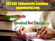 CST 620  Enthusiastic Learning - snaptutorial.com