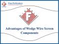 Advantages of Wedge Wire Screen Components PowerPoint PPT Presentation