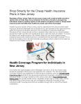 Shop Smartly for the Cheap Health Insurance Plans in New Jersey
