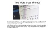 Top 4 WordPress Theme