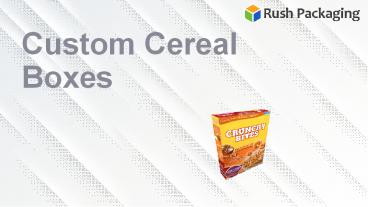 Custom Cereal Boxes