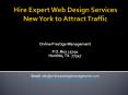 Hire Expert Web Design Services New York to Attract Traffic PowerPoint PPT Presentation