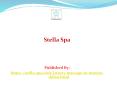 Stella Spa PowerPoint PPT Presentation