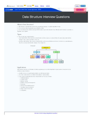 Top 40 Data Structure Interview Questions and Answers (2021 ...