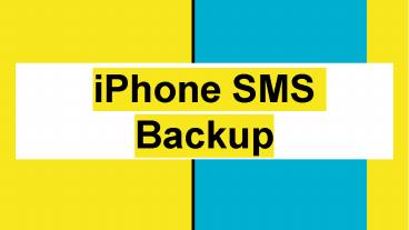 Export Text Messages from iPhone (1)