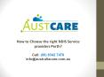 How to Choose the right NDIS service providers Perth? PowerPoint PPT Presentation