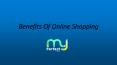 Benefits Of Online Shopping