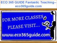 ECO 365 GUIDE Fantastic Teaching--eco365guide.com