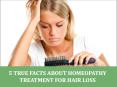 5 True Facts about Homeopathy Treatment for Hair Loss PowerPoint PPT Presentation